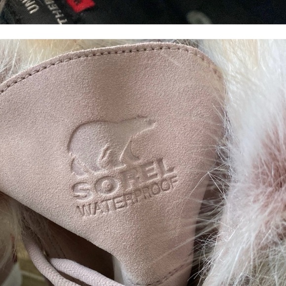 NEW Sorel Joan of Arctic Next Boots faux fur Pink Size 10 - Picture 10 of 13